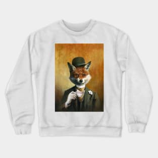 Teatime Mr Fox Crewneck Sweatshirt